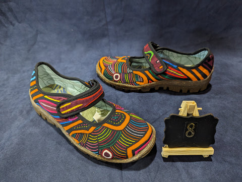 Mary Jane Mola Shoes - Size 8 - Nonino