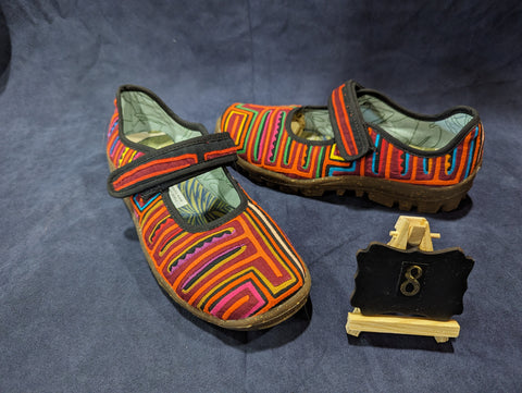 Mary Jane Mola Shoes - Size 8 - Jassy