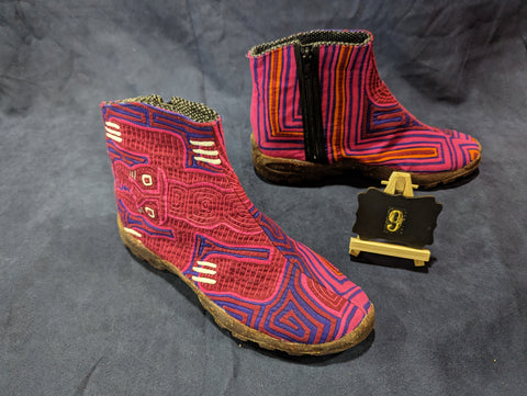 Skydancer Booties Mola Shoes - Size 9 - Imani