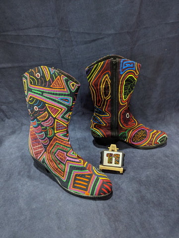 Cowgirl Zipper Mola Boot - Size 11 - Titus