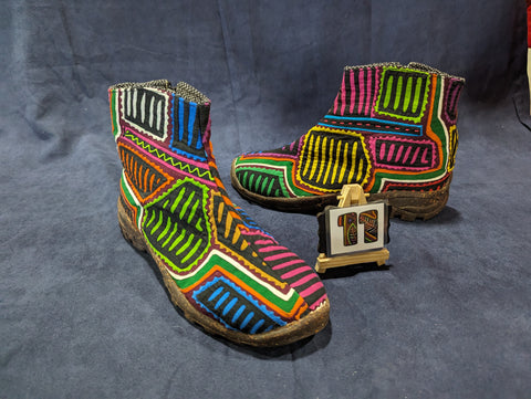 Skydancer Booties Mola Shoes - Size 11 - Pax