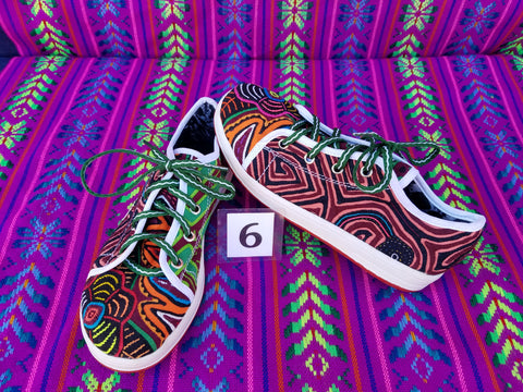 WILD Lace up Mola Shoes - Size 6 - Bess