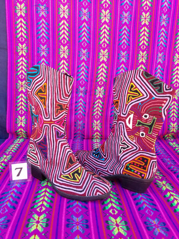 Cowgirl Zipper Mola Boots Size 7 - Sindri