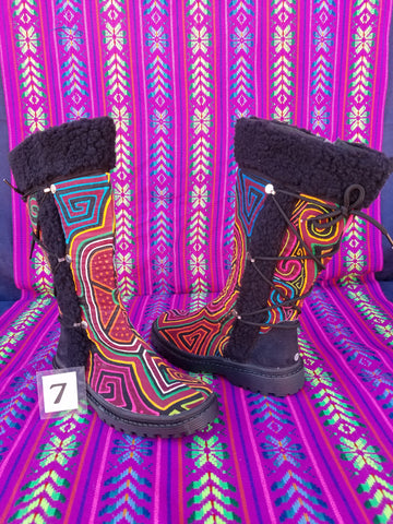 Cossack Shaman Zipper Mola Boot Size 7 - Kalen