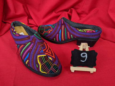 Vikina Clog - Mola Shoes - Size 9 - Purpura