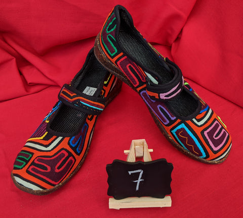 Mary Jane Mola Shoes - Size 7 - Amal