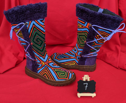 Cossack Shaman Zipper Mola Boot Size 7 - Micah