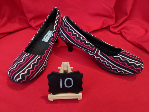 Pump Kitten Heel Mola Shoes - Size 10 - Sen
