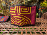 Tribal Textile Vegan Mola Wallet - Illy