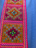 Tribal Hand Crafted Shirt - Desert Rose - Medium