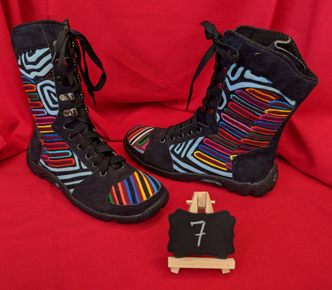 Journey Rugged Hiker Mola Boot - Size 7 -  Coyllur